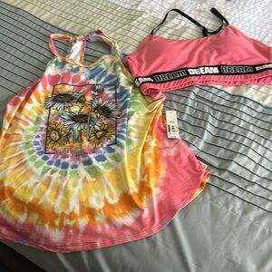 New Summer 2 piece top